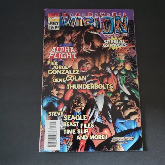 (4/$20)  Marvel book Vision - Picture 2 of 4